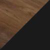 Коричневый дуб/Черный